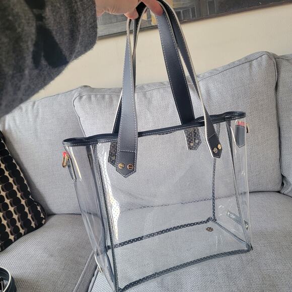 Fenix Sportier Game Day Perforated PVC Tote Custom Texas Stadium Compliant - Picture 6 of 9